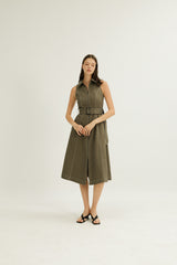 Norah Dress in Olive