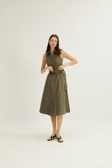 Norah Dress in Olive