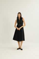 Norah Dress in Midnight