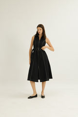 Norah Dress in Midnight