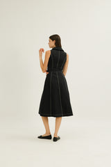 Norah Dress in Midnight