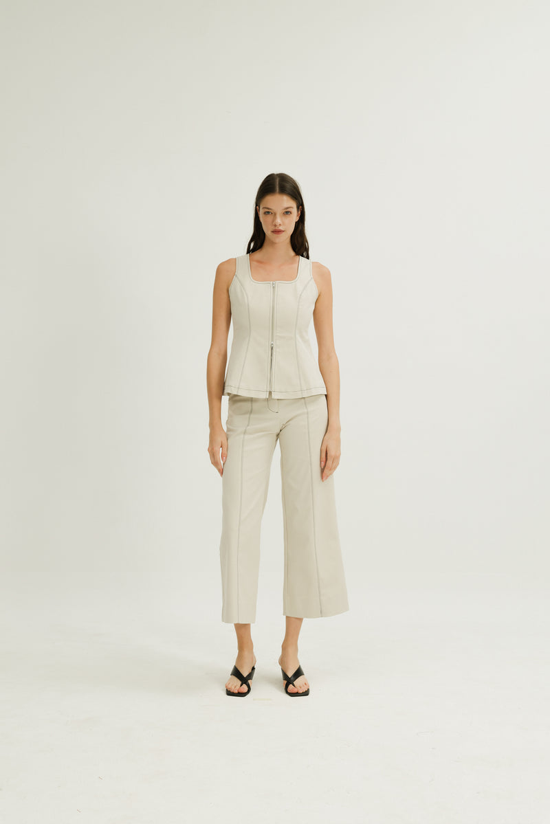 Pippa Trousers in Ivory