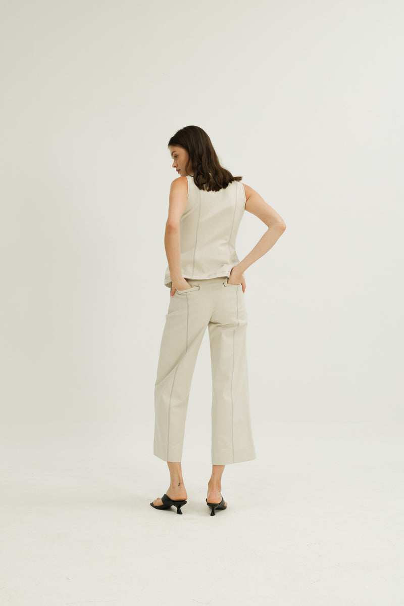 Pippa Trousers in Ivory
