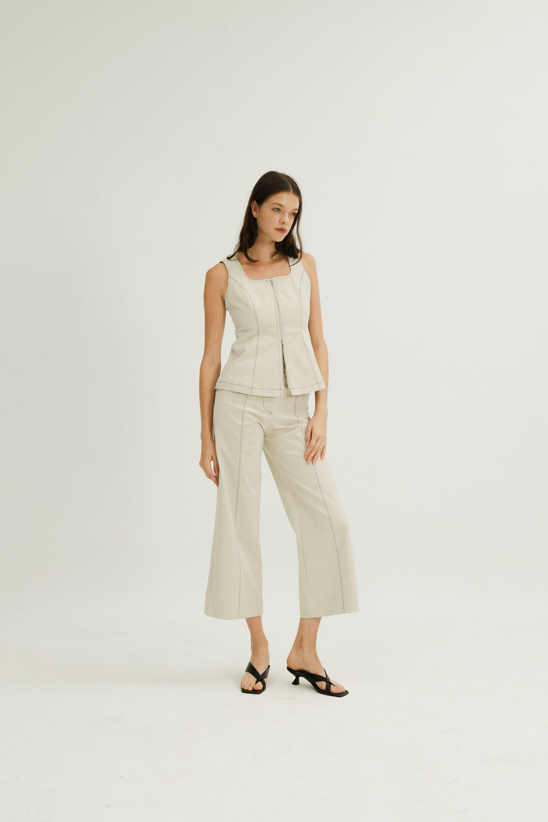 Pippa Trousers in Ivory