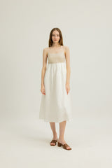 Charlotte Cami Dress in Oatmeal