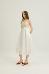 Charlotte Cami Dress in Oatmeal