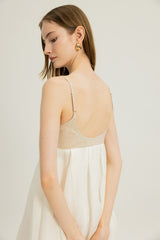 Charlotte Cami Dress in Oatmeal