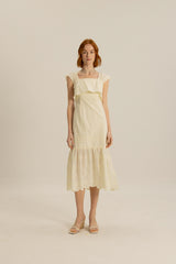 Taylor Layered Sleeved Dress in Primrose