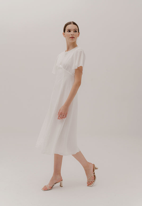 Jenny Long Dress in White